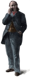 Portræt af Jules Ferry (1832-1893), fransk politiker af Unknown artist