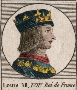 Portræt af kong Ludvig XII af Unknown artist