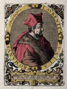 Portræt af Laurentius Valla de Lorenzo della Vale af Unknown artist
