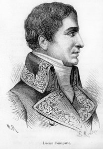 Portræt af Lucien Bonaparte (1775-1840), anden bror til Napoleon Bonaparte. af Unknown artist