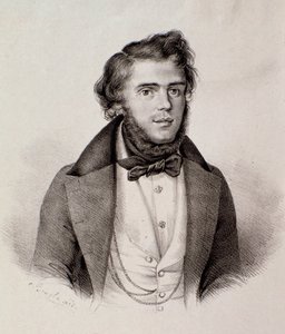 Portræt af Michele Rapetti (gravering af Unknown artist