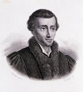 Portræt af Nicolas Copernicus (Nicolaus Copernicus af Unknown artist