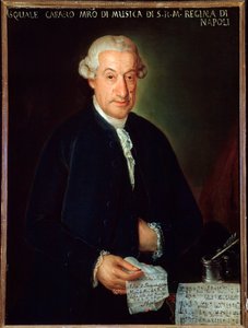 Portræt af Pasquale Cafaro (maleri) af Unknown artist