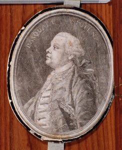Portræt af Pasquale Potenza (gravering af Unknown artist