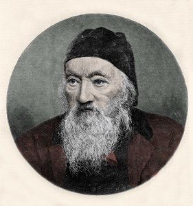 Portræt af Richard Owen (1810-1890), engelsk naturforsker. af Unknown artist