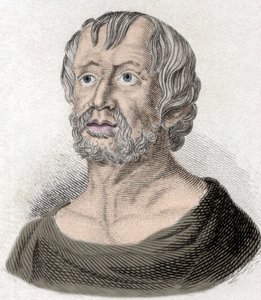 Portræt af Lucius Annaeus Seneca (4 f.Kr.-65 e.Kr. JC), filosof fra den stoiciske skole, dramatiker og romersk statsmand. af Unknown artist