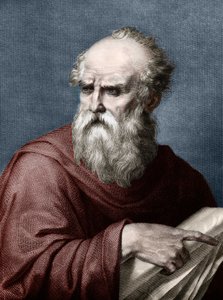 Portræt af Vitruvius (Marcus Vitruvius Pollo) romersk arkitekt, der levede i det 1. århundrede f.Kr. af Unknown artist