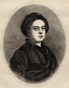Portræt af William Hogarth (1697 til 1764), engelsk maler og gravør. af Unknown artist