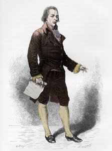 Portræt af William Pitt den Yngre (1759-1806) - Portræt af William Pitt den Yngre (1759-1806) - Indgravering i "The History of England, from the most remote times" af Francois Guizot 1877 af Unknown artist