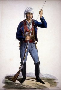 Portræt af en siciliansk røver af Unknown artist