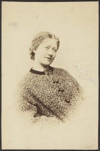 [Portræt af en kvinde] af Unknown artist