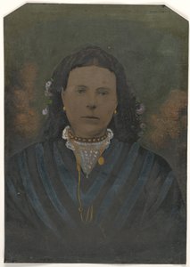 [Portræt af ung kvinde] af Unknown artist