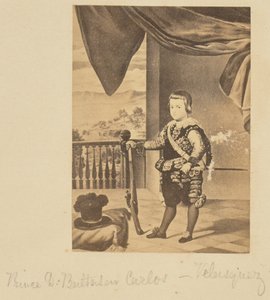Prins D. Baltasar Carlos - Velasquez af Unknown artist