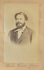 Prins Demitrie Ghica af Unknown artist