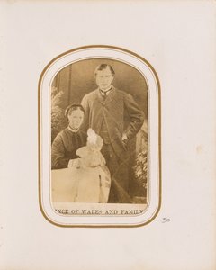 Prinsen af Wales og hans familie af Unknown artist