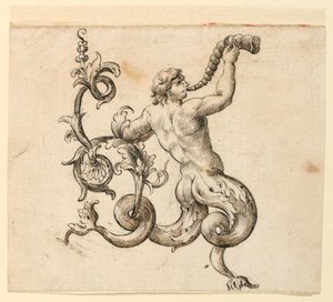 Projekt Fragment af en Ornament af Unknown artist