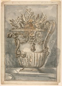 Projekt til en vase af Unknown artist