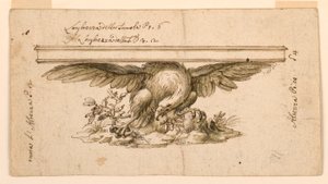 Projekt til et bord af Unknown artist