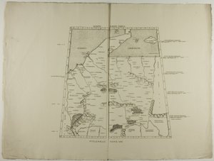 Fjerde Europa Tabula: Ptolemaeus Romae 1490 af Unknown artist