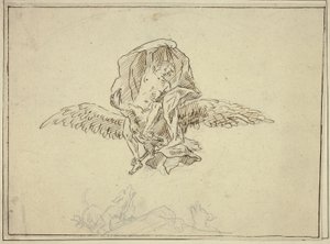 Voldtægt af Ganymedes af Unknown artist