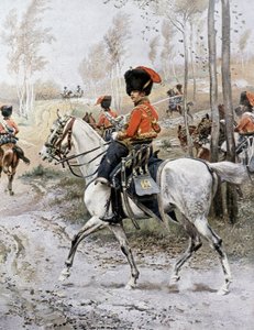 Regiment af Hestejægere af Unknown artist
