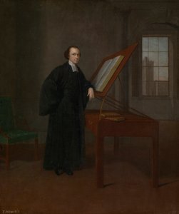 Pastor Thomas Haweis (1734-1820), u.å. (olie på lærred) af Unknown artist