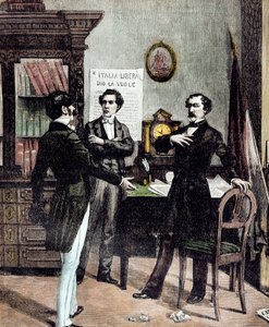 Risorgimento: De fem dage i Milano (Cinque giornate di Milano) (18.-22. marts 1848): dette er en af de første episoder af revolutionerne i 1848 (en del af den første italienske uafhængighedskrig), der oplevede milanesernes fremgang befolkningsoprør mod af Unknown artist