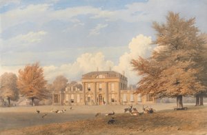 Roundway Park, Wiltshire: Udvendig udsigt af Unknown artist