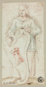 Sankt Barbara af Unknown artist