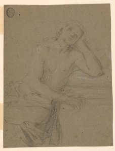 Sankt Magdalen omvender sig af Unknown artist