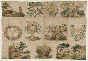 Sampler-fragment af Unknown artist