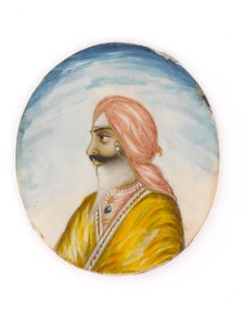 Sardar Chattur (eller Chattar) Singh af Unknown artist