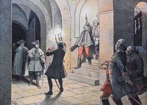 Syvårskrig, mellem 1756 og 1763, Kong Frederik den Store af Unknown artist