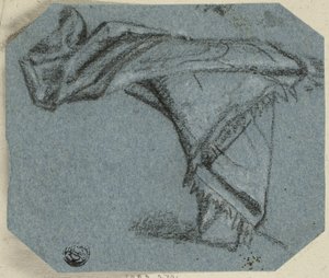 Sjal i folder af Unknown artist