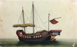 Malerier af skibe af Unknown artist