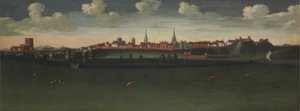 Shrewsbury Abbey af Unknown artist