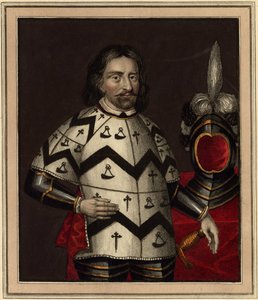 Sir Richard Sutton (1460-1524), engelsk advokat - Anonym - 1815 - Akvatinte - 17x14,7 - Privat samling af Unknown artist