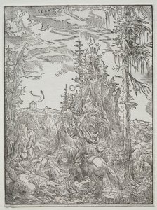 St. George og dragen af Unknown artist