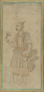 Stående figur af en mand, en sadhu af Unknown artist
