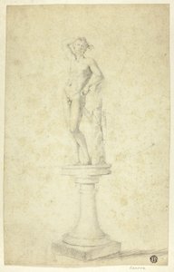 Statue af Apollo af Unknown artist