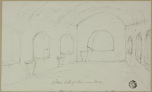 Neros dampbade nær Baiae af Unknown artist