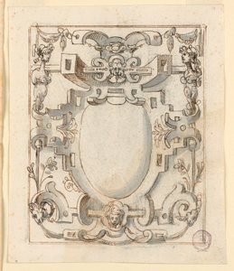 Strapwork design af Unknown artist
