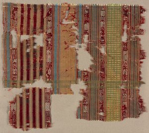 Stribet fragment af Unknown artist