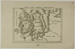 Tabuia Nova Hibernia England og Skotland af Unknown artist