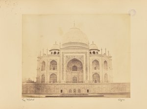 Taj Mahal. Agra af Unknown artist