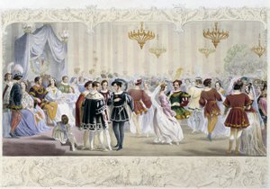 The Ball at the Court - i "Knight of England" af J. Whatman, red. T. M
