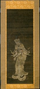 Bodhisattva Kannon, fra triptykonet Approach of the Amida Trinity af Unknown artist
