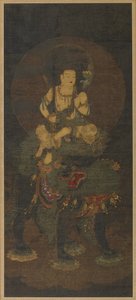 Bodhisattva Monju af Unknown artist