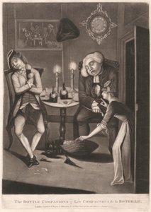 Flaskekammeraterne af Unknown artist