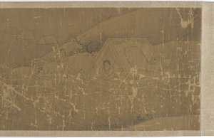 Cai Wenjis fangenskab (fire scener) af Unknown artist